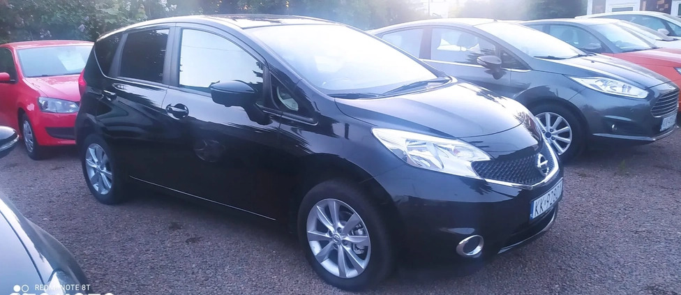 Nissan Note cena 33900 przebieg: 114000, rok produkcji 2014 z Kraków małe 781